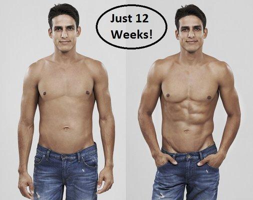 12 week transformation!