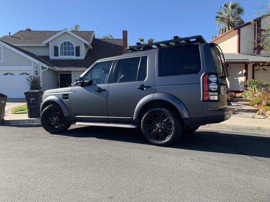 Land Rover maintenance Wash