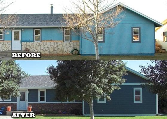 Another dramatic Chicago siding transformation.