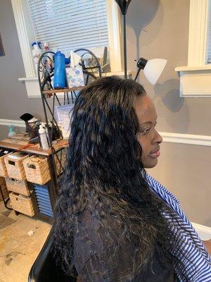 Full weave installation