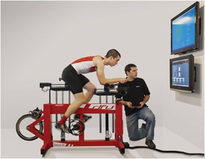 This bike fitting makes you a better rider.
 http://www.traviscycle.com/fitting-info/guru-dynamic-fit-unit/