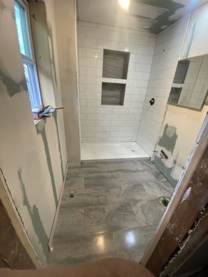 Bathroom renovation