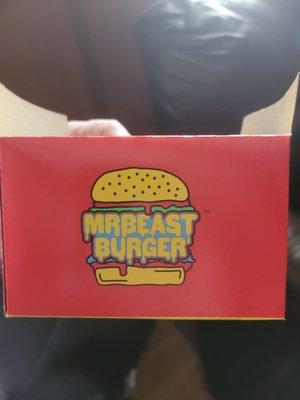 The packaging a Beast Burger comes in