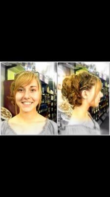 updo by Melissa