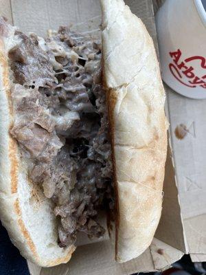 Prime Rib Cheesesteak