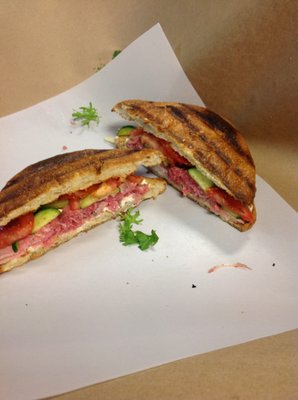 Check out our new sandwich specials every friday:
 http://thespiritedgourmet.com/?page_id=474