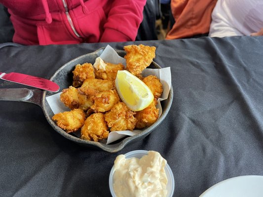 Halibut nuggets. Amazing!