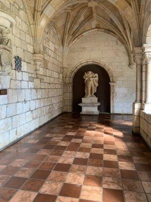 Hallway inside church