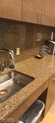 Kitchen sink, cabinets, counter tops *Blinging with shine*