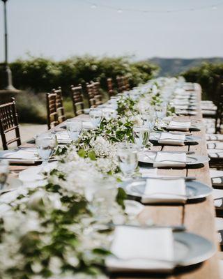 Reception tables