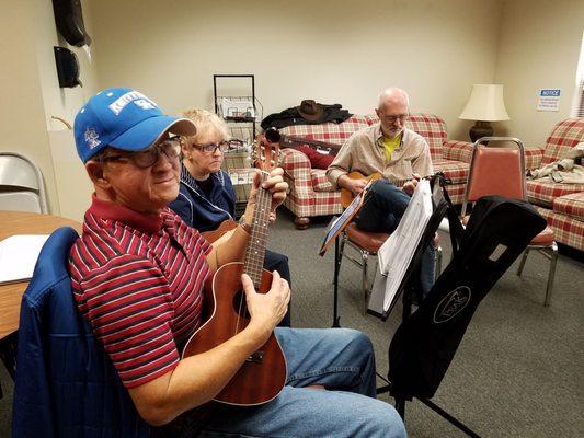 Ukelele practice