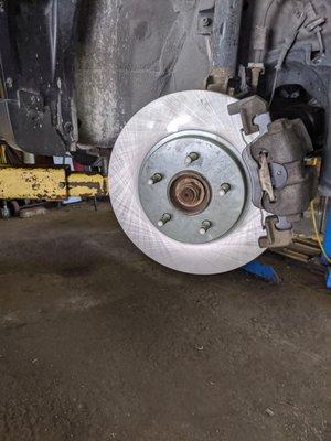 We do brake pads rotors calipers and lines