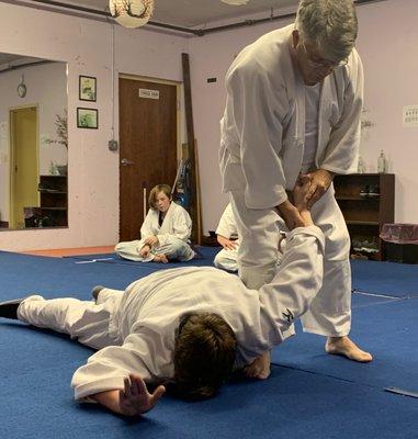 Aikido has no age limit