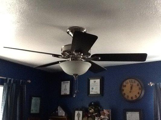 Ceiling Fan Install