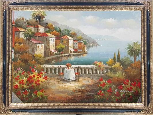 Mediterranean oil on canvas