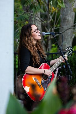 Natalie Joly singing at my Daughter's Wedding