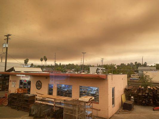 Redding Store during peek fire season