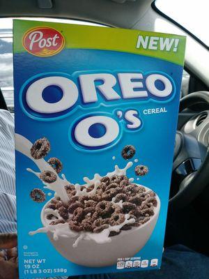 Millersburg Wal-Mart has Oreo O's!