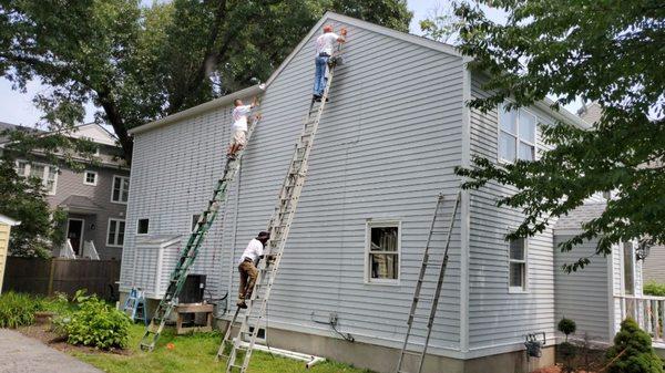 Exterior painting