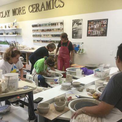 Everybody is throwing bowls for Naples empty bowls