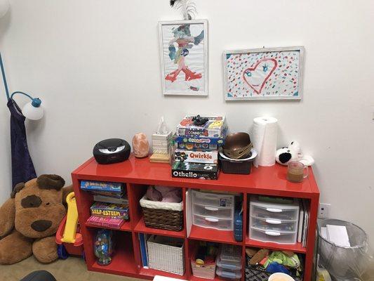 Play therapy room