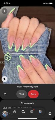 The nails I wanted