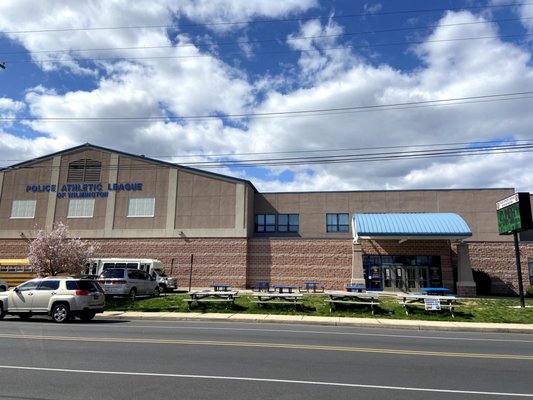 Outside view of our building.