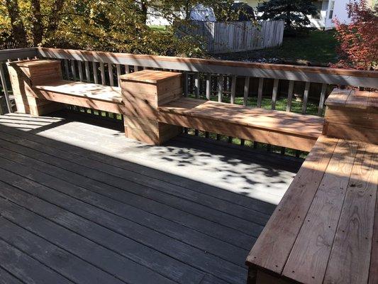 Built Seating Benches