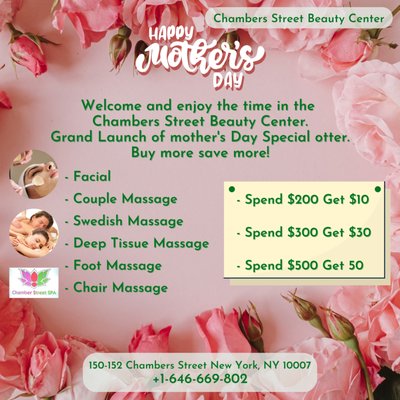 Mother's Day Special