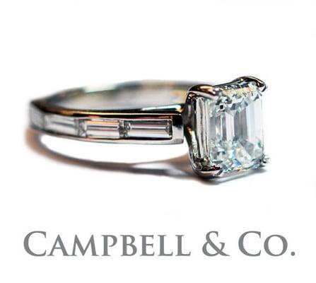 Classic Emerald Cut.