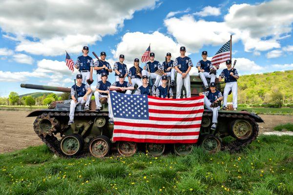 Homer Varsity Baseball Team Photo