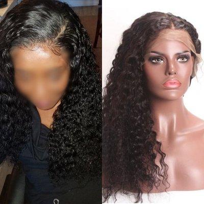 360 curly wig purchase + install