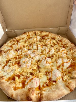 Crab Rangoon Pizza