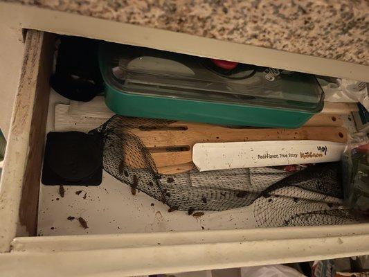 Unusable drawer