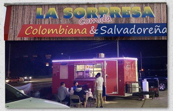 La Sorpresa comida Colombiana y Salvadoreña