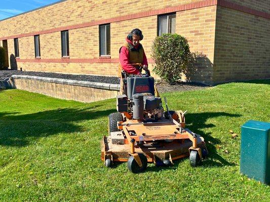 We offer scheduled lawn mowing for residential and commercial properties. We have the right equipment to provide mowing for properties of al