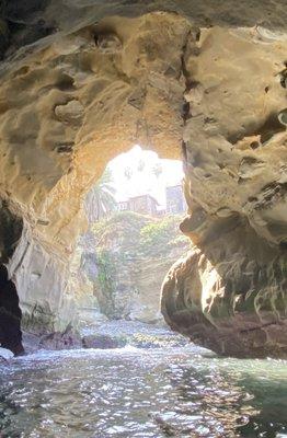 Inside one of the caves, just beautiful!