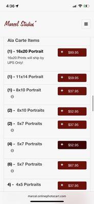 $38 for only ONE portrait photo that is 8x10!?!?!?!