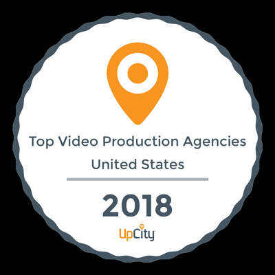 We are proud to be a National Top Video Production Agency at UpCity again this year!