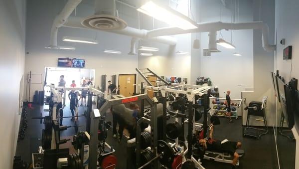 Check out our new performance room with more space to enjoy your workout.