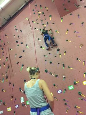 Climbing wall