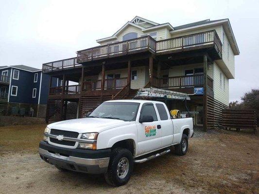 Pressure Washing Carova and Outer Banks NC Complete Cleaning Packages