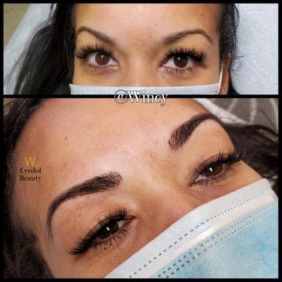 Microblading done by Wincy