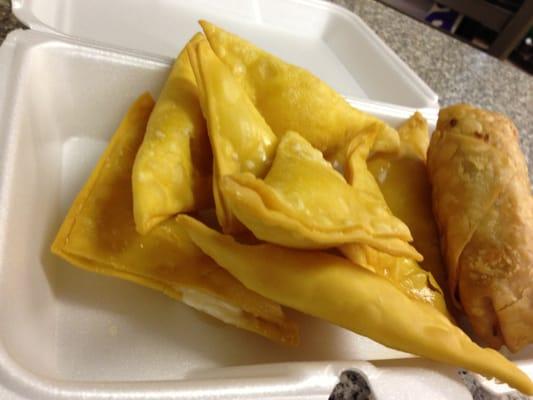 Fried Cream Cheese Wontons