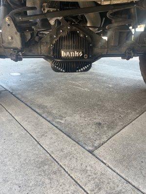 Rear differential on 68RFE 4.30 gear swap