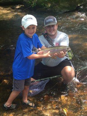 Guide Dalton and my grandson