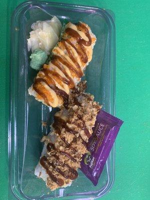 Crunch Roll / Tempura Roll (10 pc - $9.49)