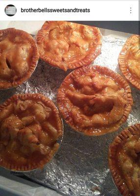 Caramel Apple Pies