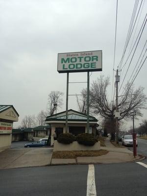 Motor Lodge front entrance