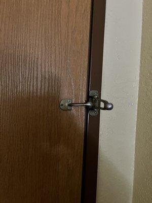 Door lock didn't work